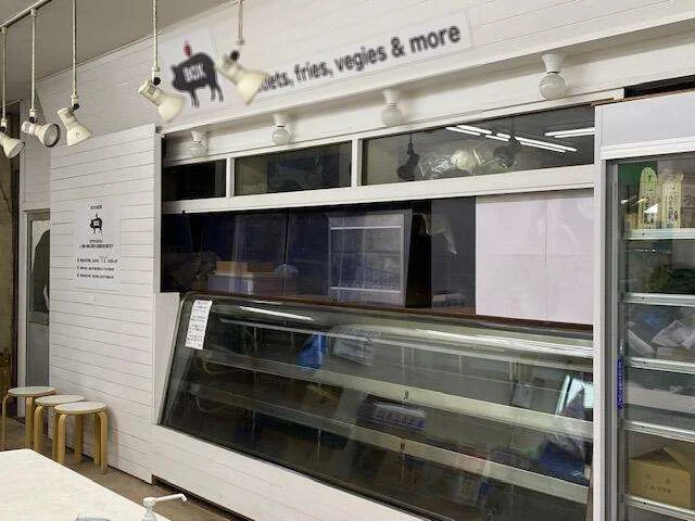 テイクアウトの居抜き物件の内装