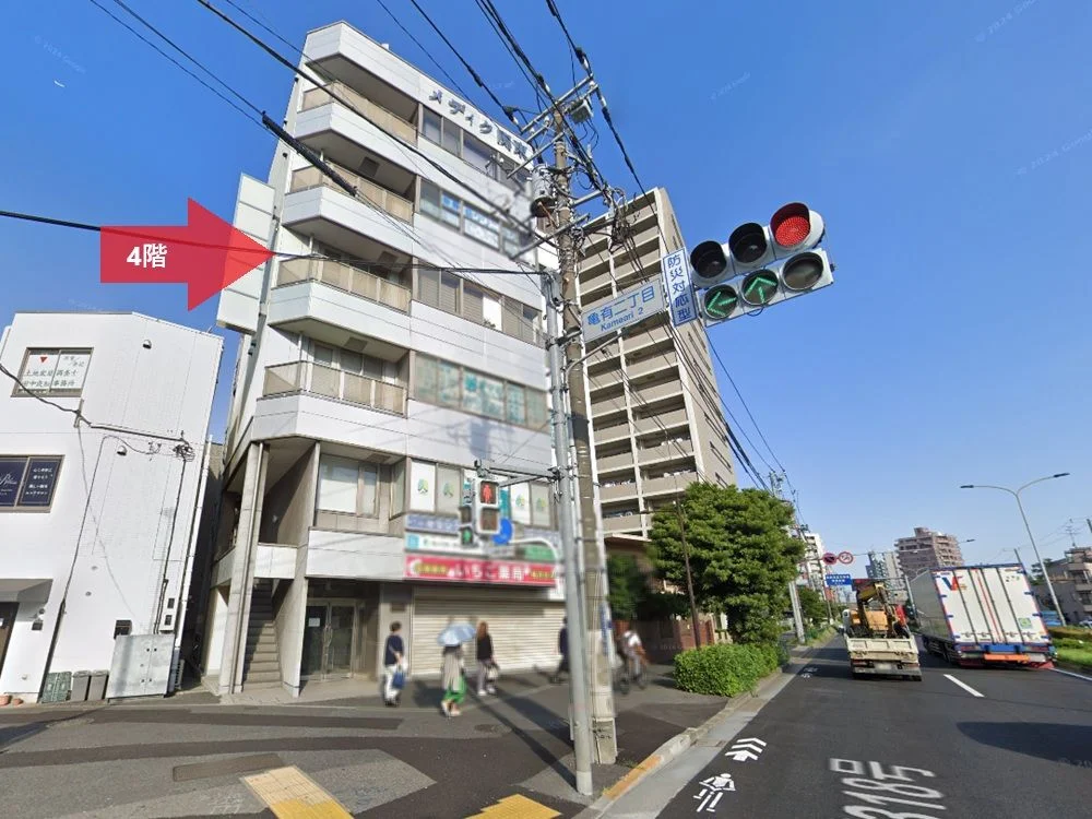 亀有の居抜き店舗の外観