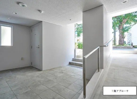 貸店舗(スケルトン)のエントランス