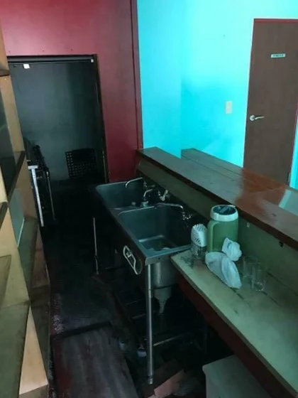 上板橋の居抜き店舗の厨房