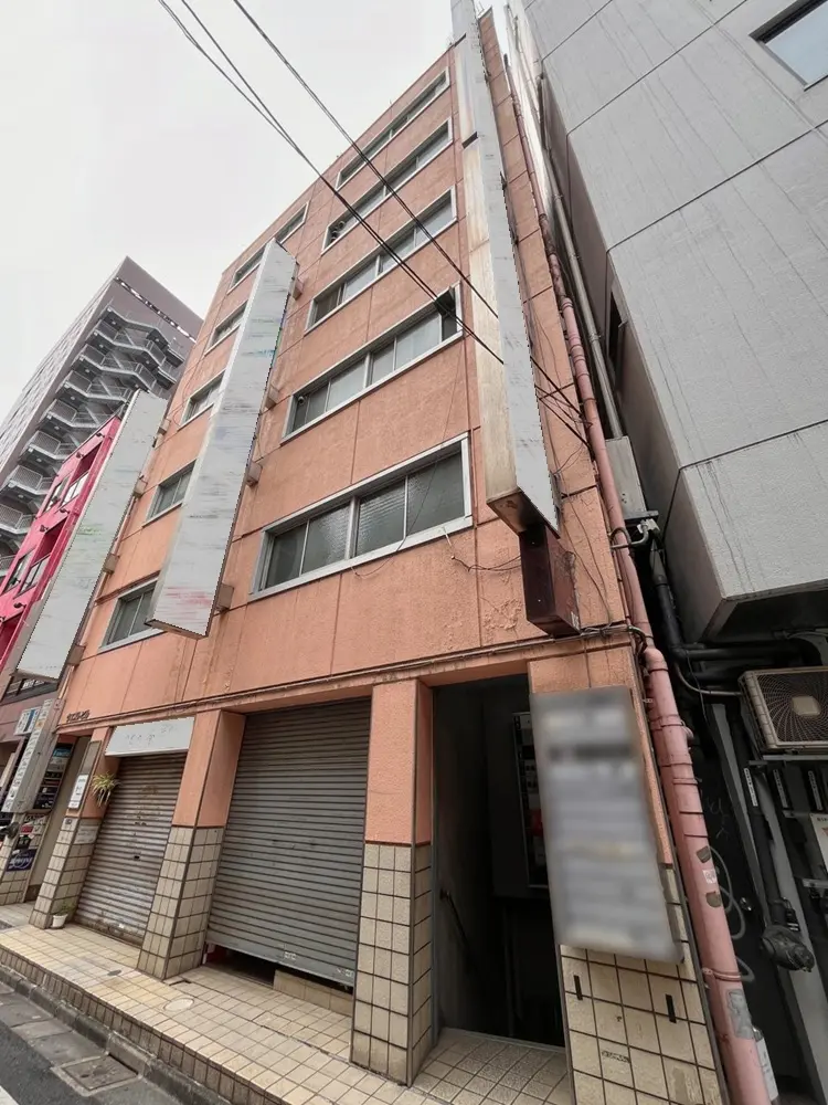 銀座の居抜き店舗の外観