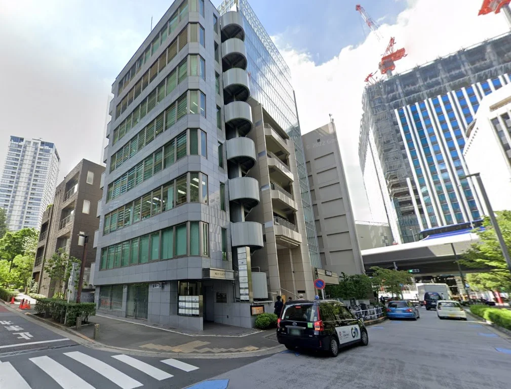 溜池山王のスケルトン店舗物件の外観