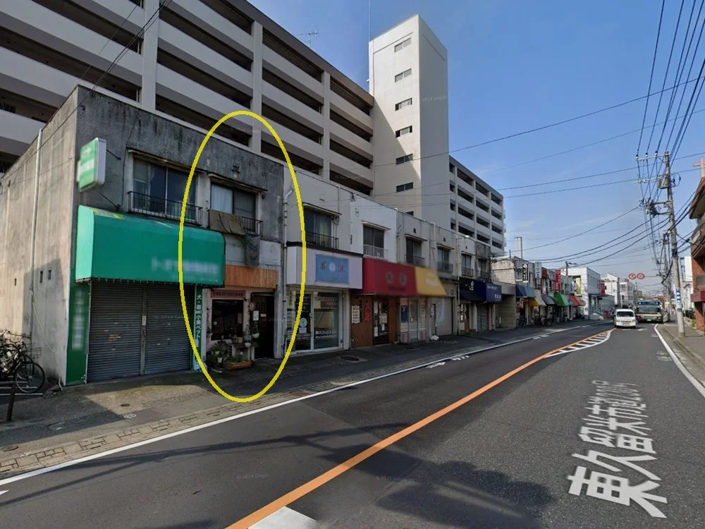 東久留米のスナック・パブ居抜きの外観