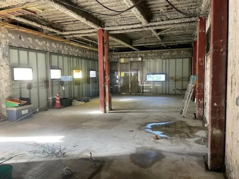 上尾のスケルトン物件の内装