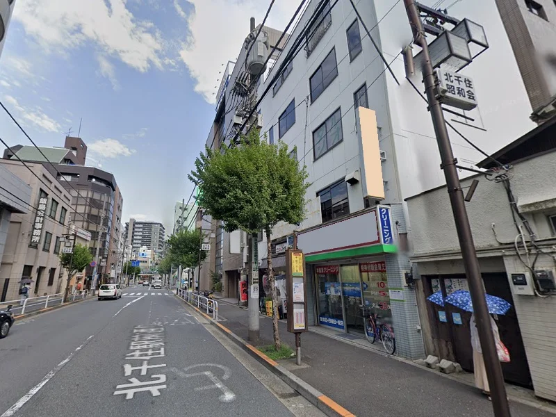 北千住の事務所仕様物件の外観