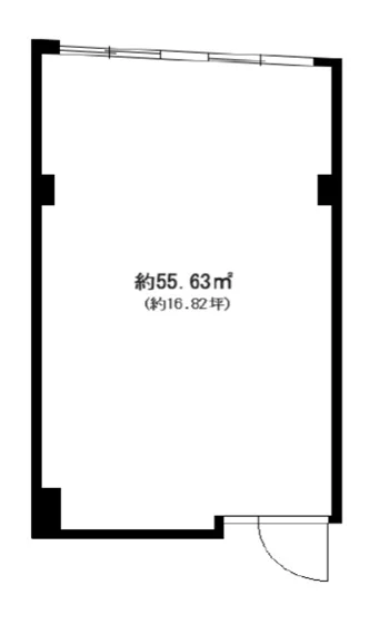 東高円寺の歯科居抜きの平面図