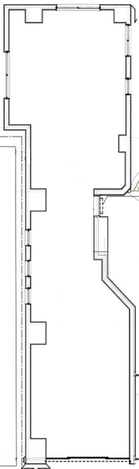 芝公園のスケルトン物件の平面図