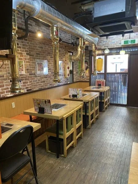 焼肉屋の居抜き物件の内装