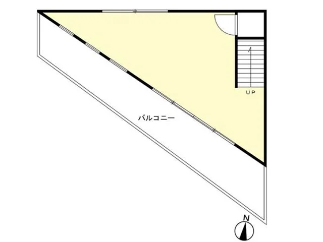 小岩のスケルトン物件の平面図
