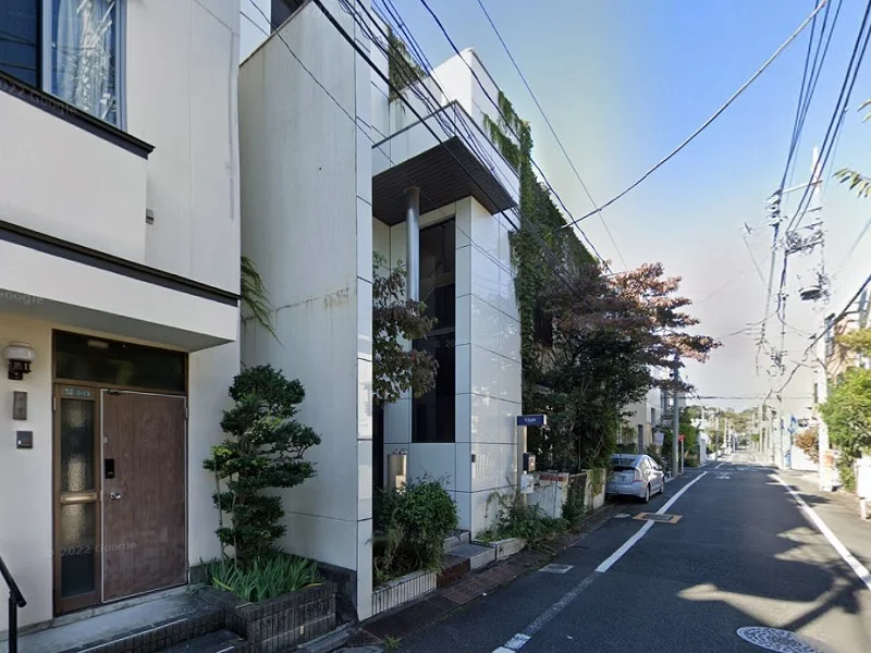 自由が丘の事務所仕様店舗物件の内装