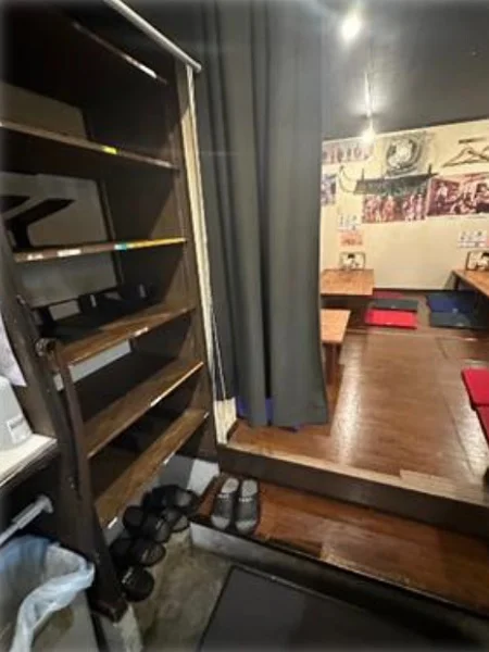 藤沢の居抜き店舗の内装