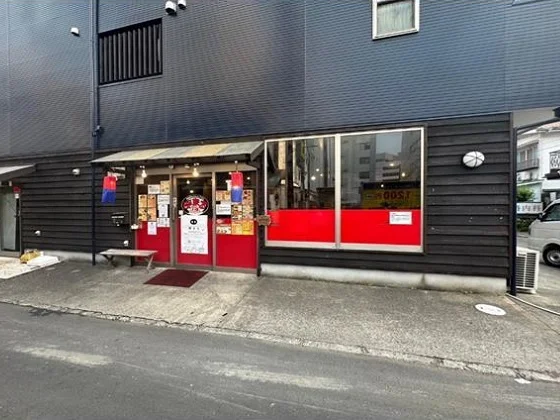 藤沢の韓国料理居抜きのエントランス