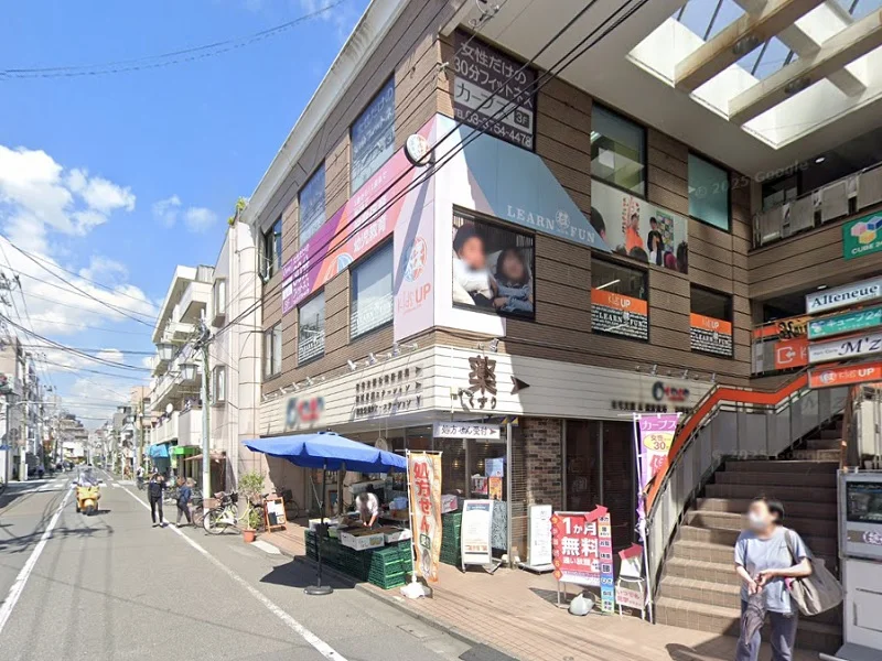 貸店舗(スケルトン)の外観