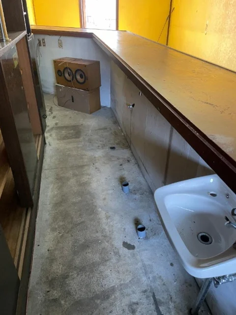 北坂戸の居抜き店舗の厨房