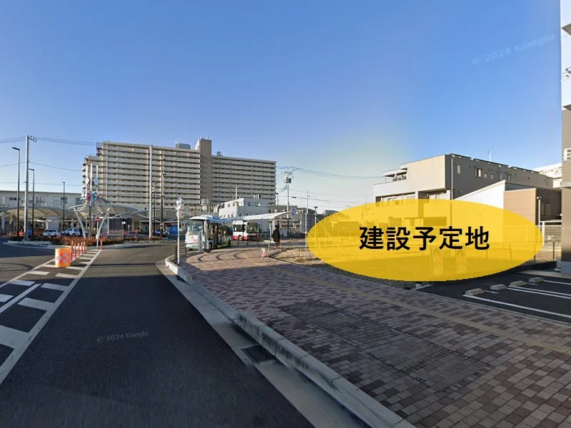 貸店舗(スケルトン)の外観