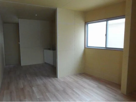 梅屋敷のスケルトン物件の内装