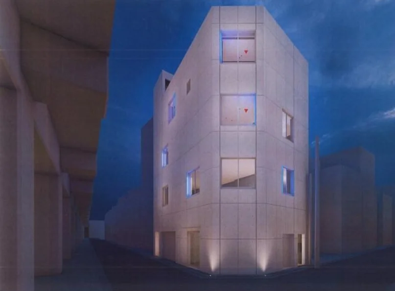 上北沢のスケルトン物件の外観