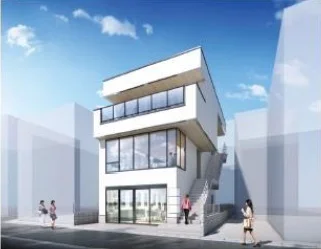 代々木のスケルトン物件の外観