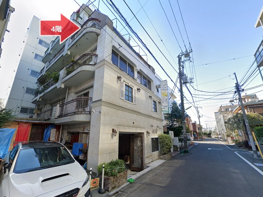 貸店舗(スケルトン)の外観