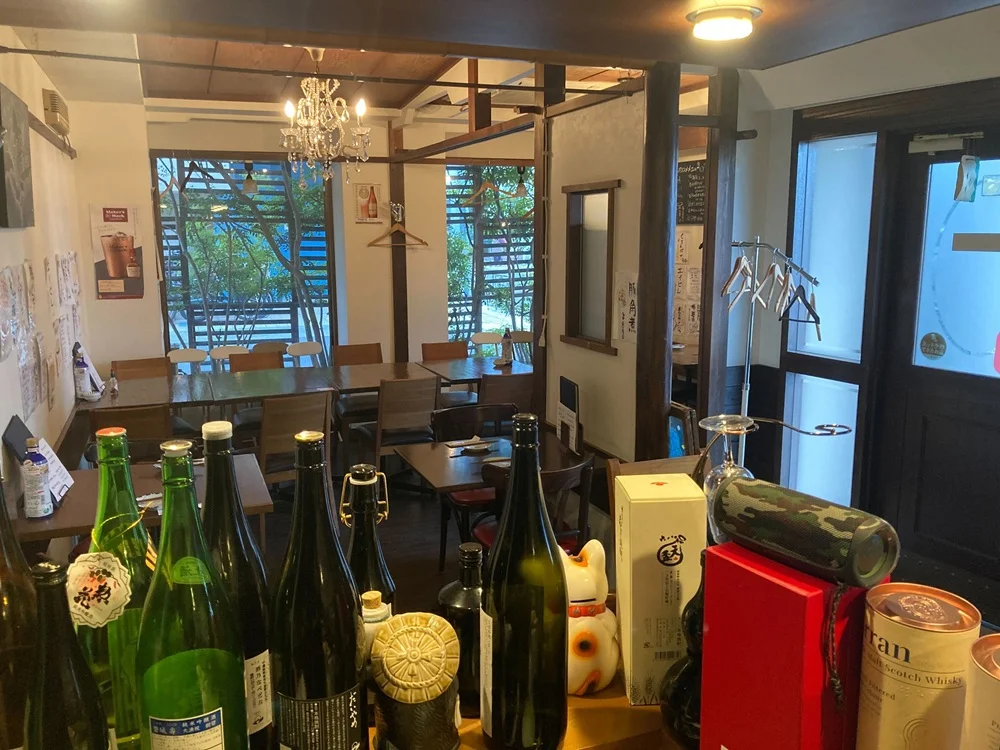 柏の居抜き店舗の内装