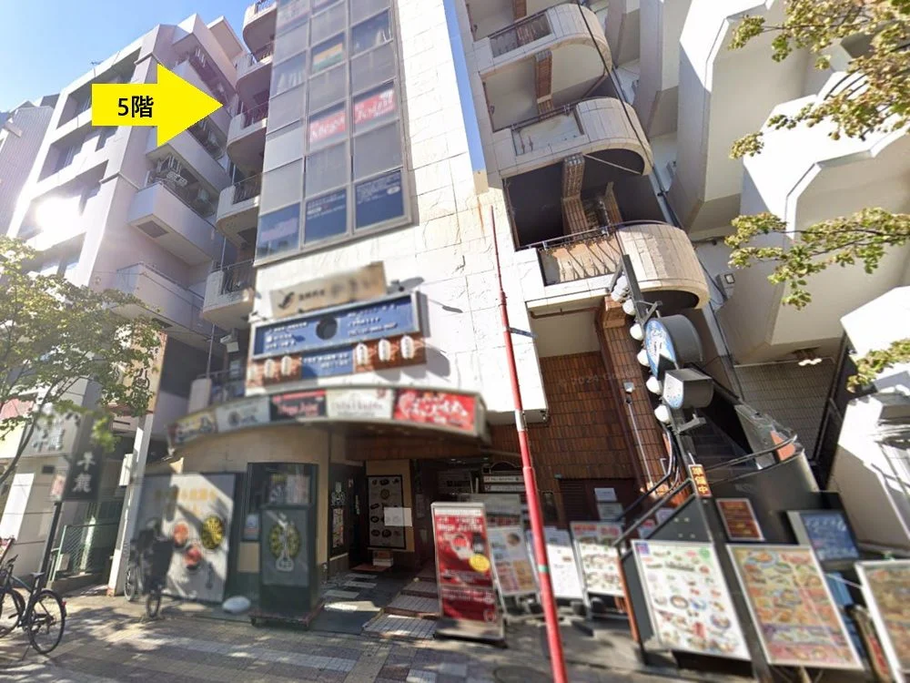 葛西の居抜き店舗の外観