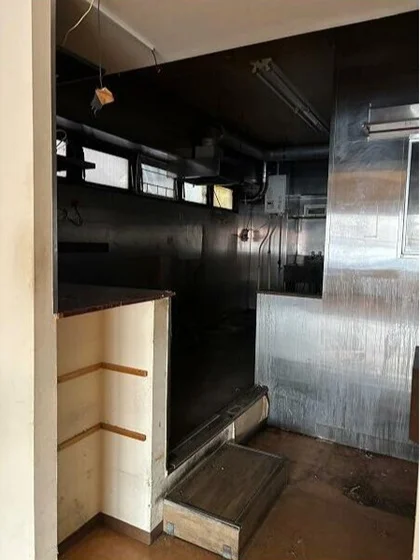 葛西の居抜き店舗の厨房