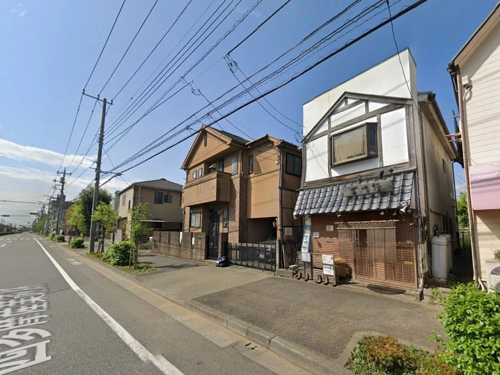 ラーメンの居抜き物件の外観