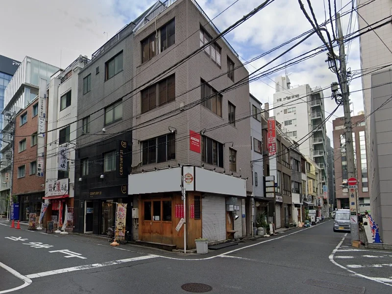 五反田の事務所仕様物件の外観