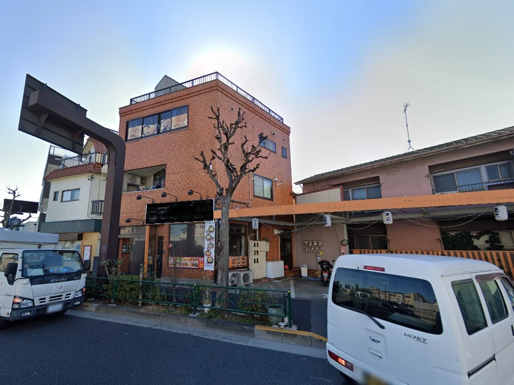 小岩のラーメン居抜きの外観