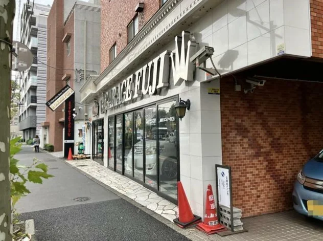 物販の居抜き物件の外観