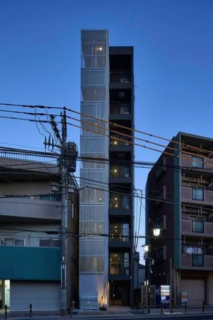 貸店舗(スケルトン)の外観