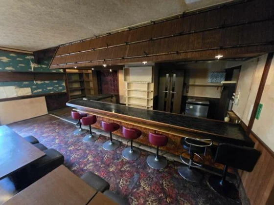 スナック・パブの居抜き物件の内装