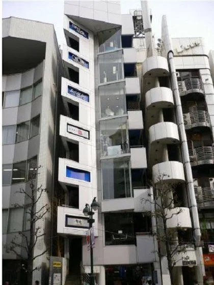 貸店舗(事務所仕様)の外観