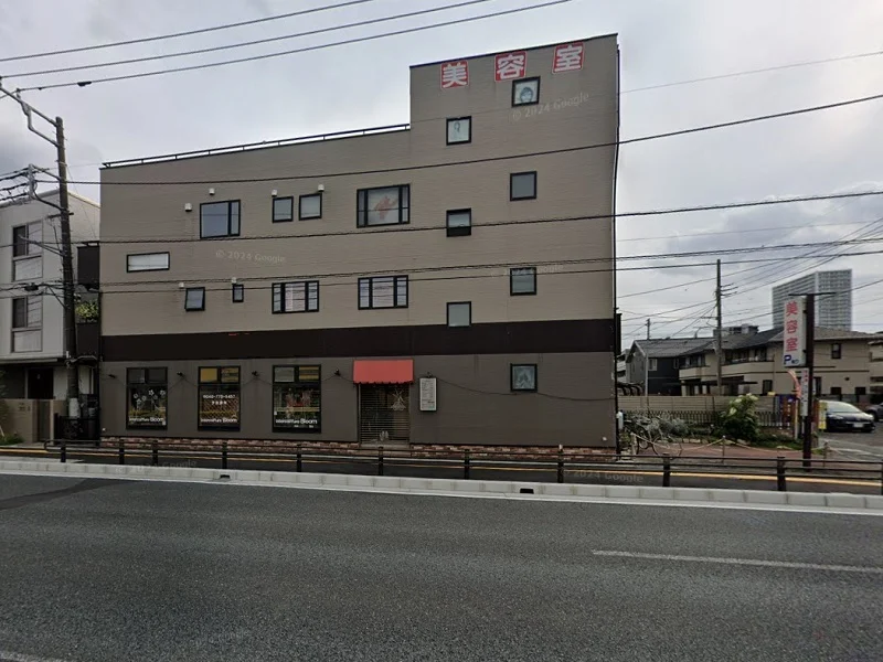 美容室・理容室の居抜き物件の外観