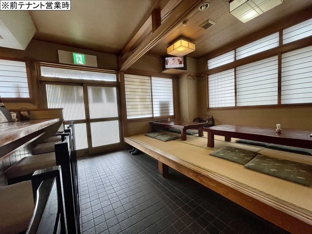 上尾の寿司居抜きの内装
