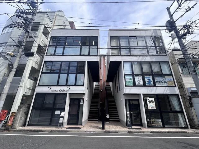 五反田のスケルトン店舗物件の外観