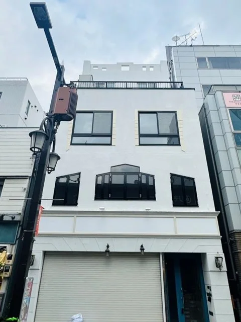 神楽坂のスケルトン物件の外観