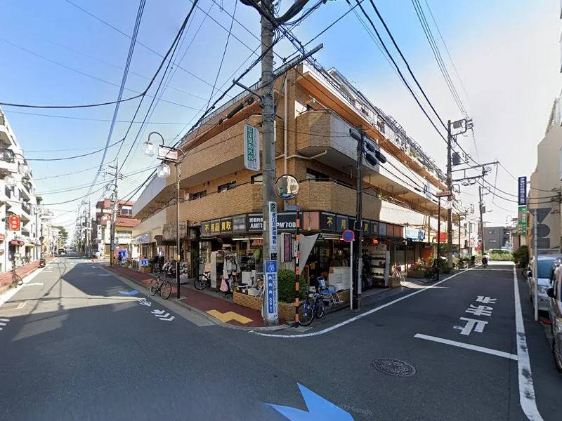 千鳥町のスケルトン店舗物件の外観