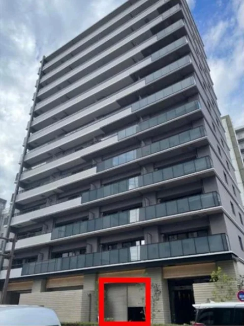 貸店舗(スケルトン)の外観