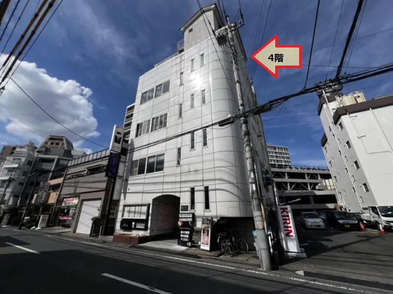 川越のスケルトン物件の外観