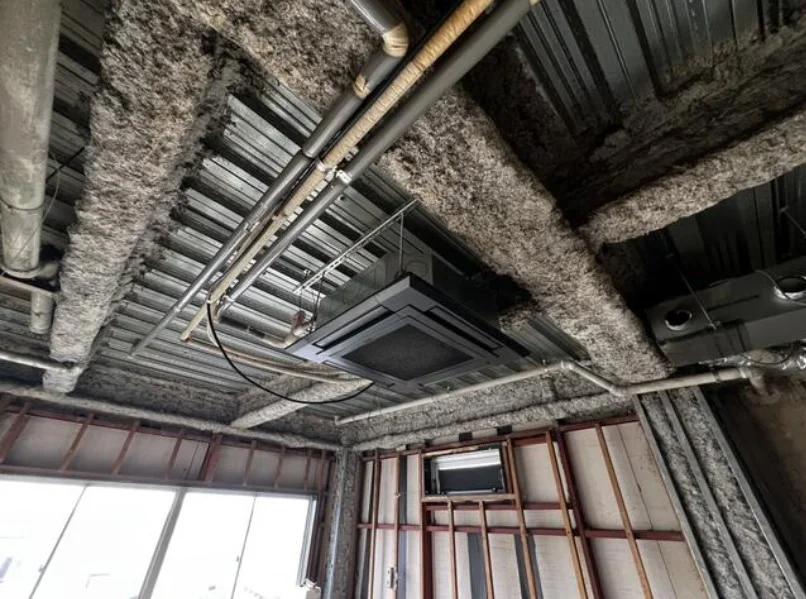 川越のスケルトン物件の内装