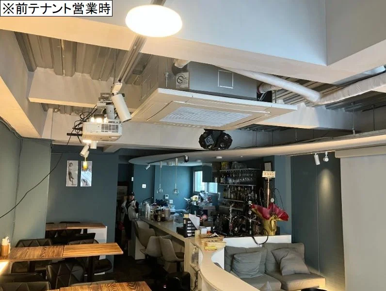 代々木公園のスケルトン物件の内装