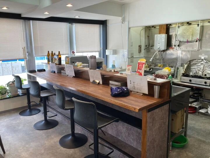 国府台の居抜き店舗の内装