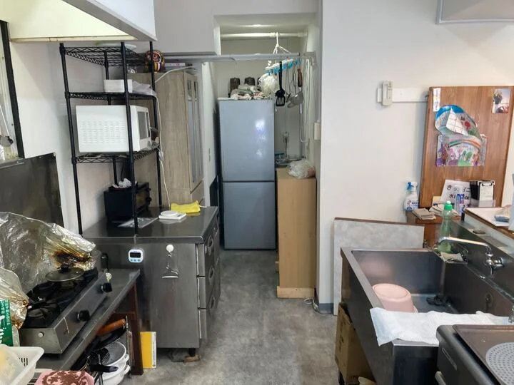 国府台のダイニングバー居抜きの厨房