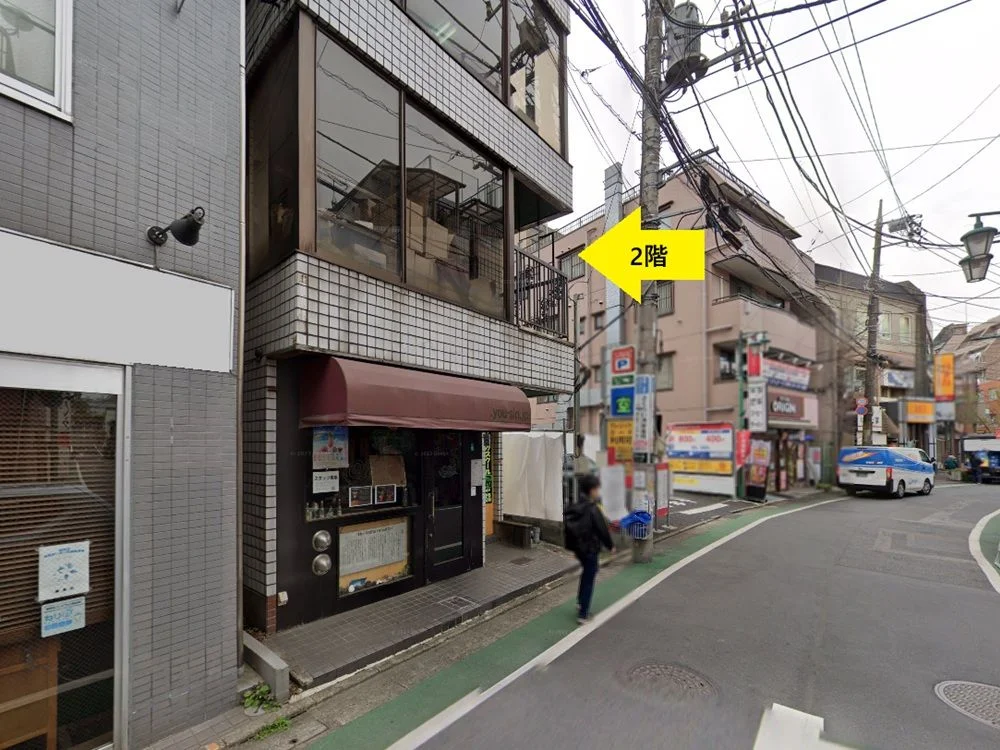 武蔵関の事務所仕様店舗物件の外観