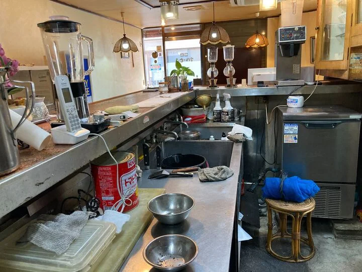 カフェ・喫茶店の居抜き物件の厨房