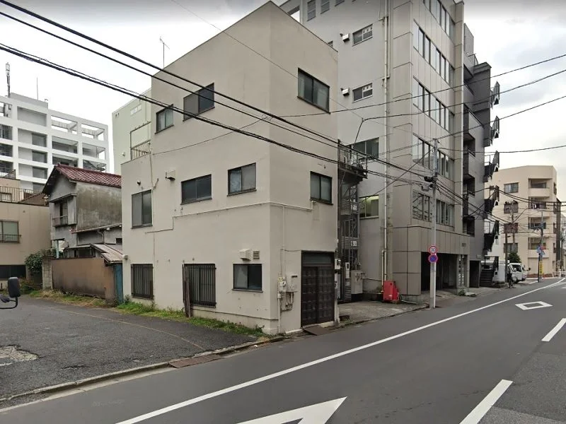 森下の事務所仕様店舗物件の外観