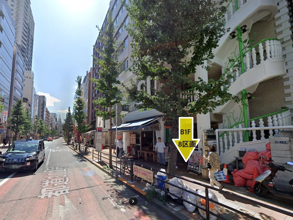 新大久保のスケルトン物件の外観