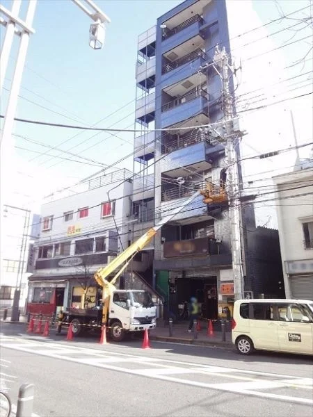竹ノ塚の居抜き店舗の外観