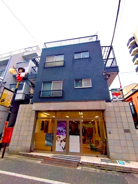 戸越公園の事務所仕様店舗物件の外観